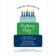 Tiered Cake Birthday Invitations Image 4 of 5